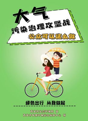 參與大氣污染治理公眾可以做些啥?這組海報(bào)告訴你